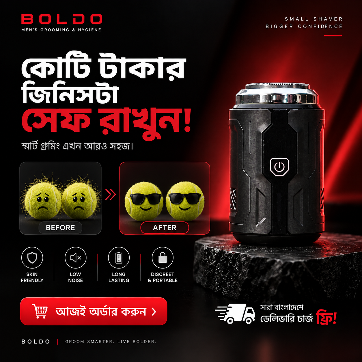 BOLDO Mini Shaver